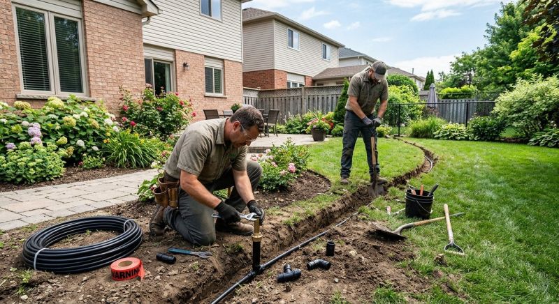 Garden Sprinkler Installation in Ventura County, CA