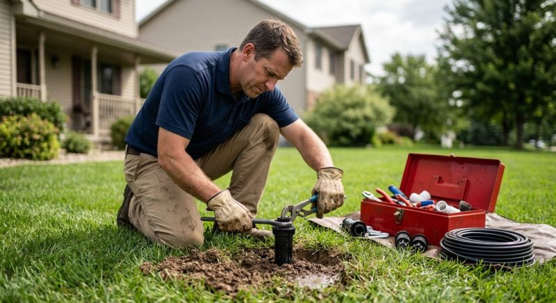 Pop Up Sprinklers Repair in Ventura County, CA