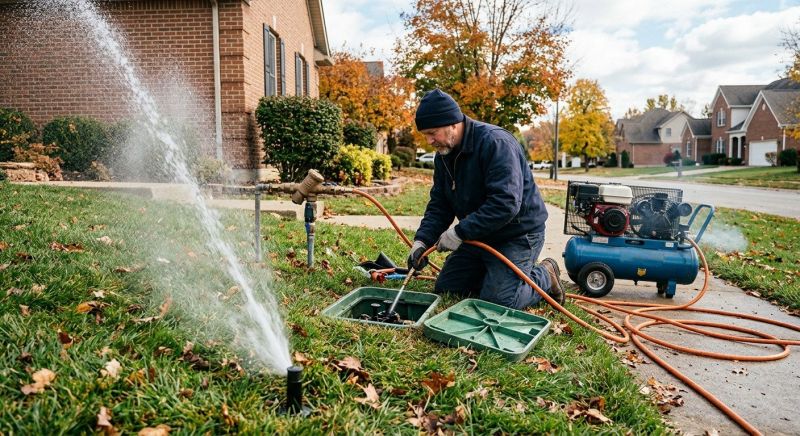 Sprinkler Blowout Service in Reno, NV