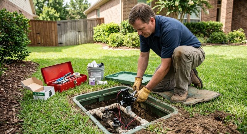 Sprinkler Line Replacement in Ventura County, CA