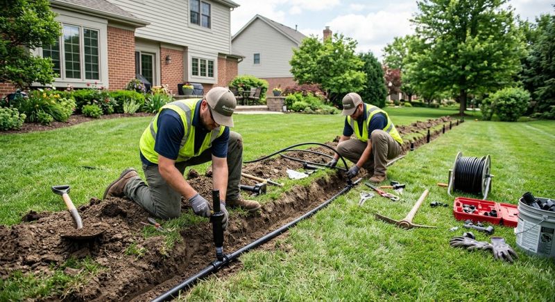 Sprinkler System Relocation in Aiken, SC
